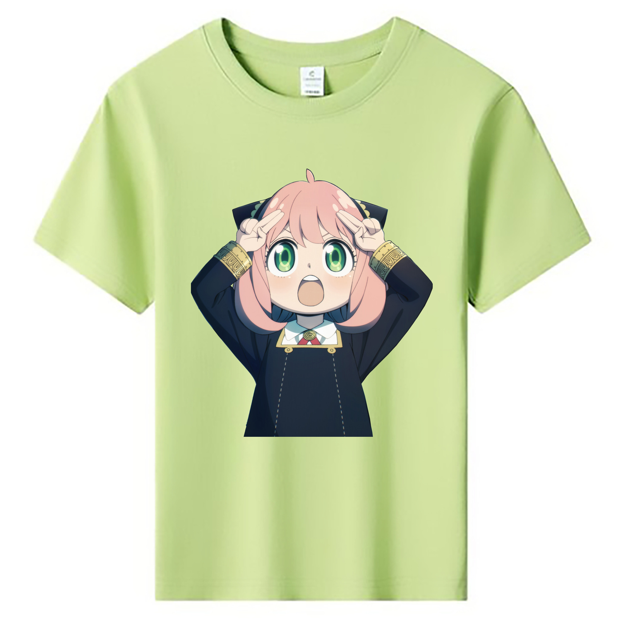 （画像用） SPY×FAMILY间谍家家酒 綿100％キッズTシャツ（フロントプリント）